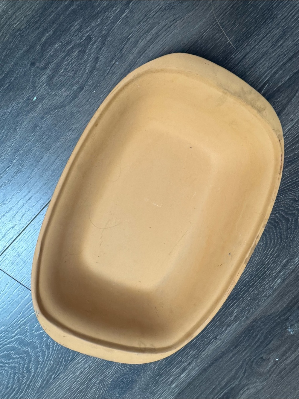 Romertope Terracotta replacement 1pc Oval Clay Baker - Rustic Tan